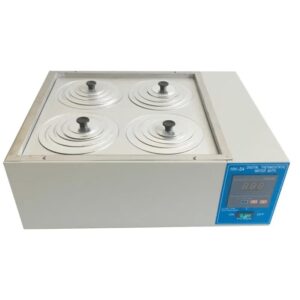 A digital precision water bath from Greengold Lab Supplies with a stainless steel inner chamber and temperature control panel.